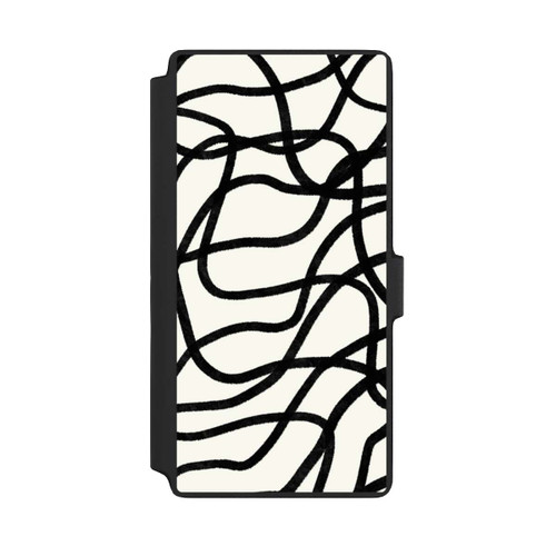 Samsung Galaxy S22 Ultra NIVOflip Schwarze Linien