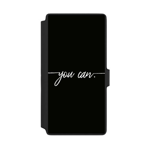 Samsung Galaxy S22 Ultra NIVOflip You Can Schwarz