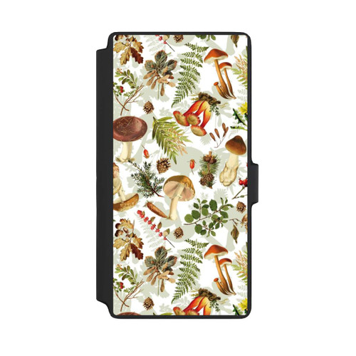 Samsung Galaxy S22 Ultra NIVOflip Pilzmuster Weiß