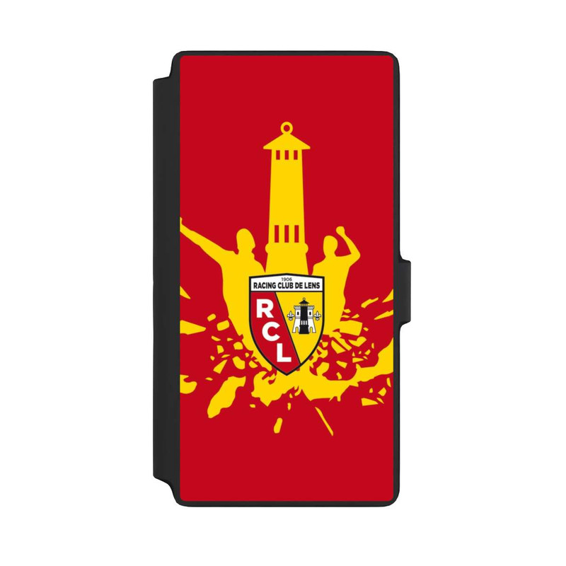 Galaxy S22 Ultra NIVOflip RC Lens Turm Gelb auf Rot