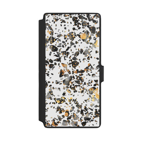 Samsung Galaxy S22 Ultra NIVOflip Gold Speckled Terrazzo