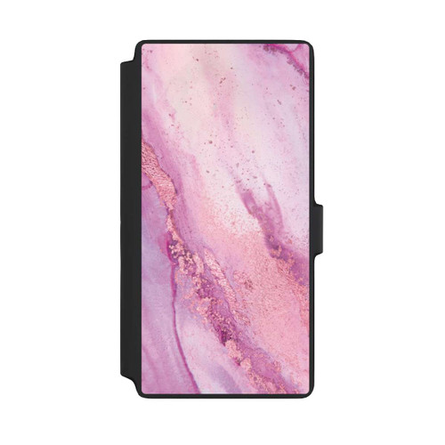 Samsung Galaxy S22 Ultra NIVOflip Lila Marmorwand