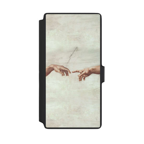 Samsung Galaxy S22 Ultra NIVOflip Die Hände von Gott und Adam von Michelangelo Buonarroti
