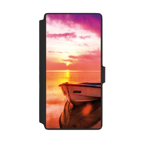 Samsung Galaxy S22 Ultra NIVOflip Beach Dawn Boat