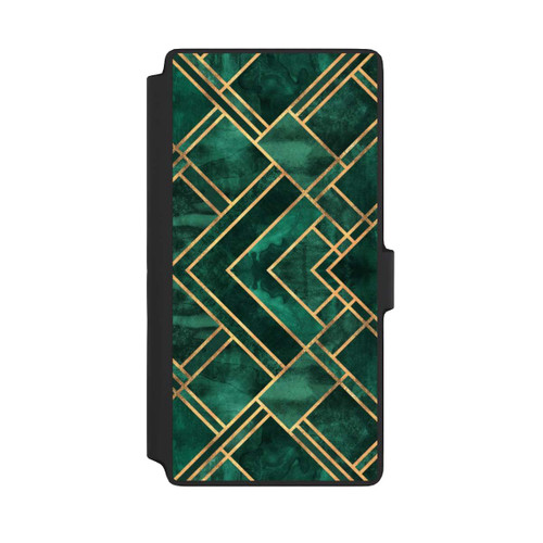 Samsung Galaxy S22 Ultra NIVOflip Grüne Blöcke