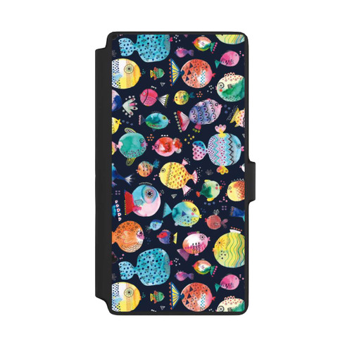 Samsung Galaxy S22 Ultra NIVOflip Strandkugelfische Kinder Marineblau