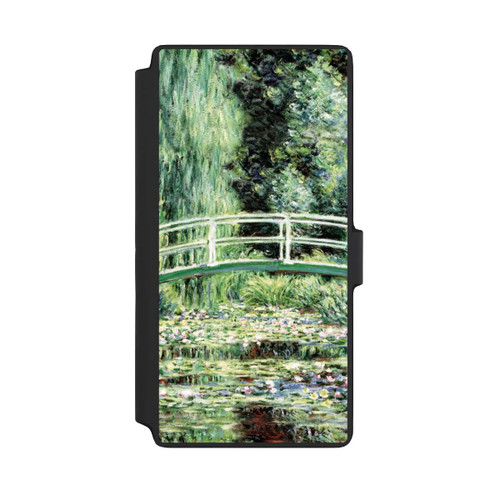 Samsung Galaxy S22 Ultra NIVOflip Weiße Seerosen von Claude Monet