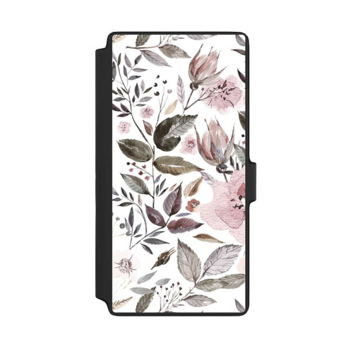 Samsung Galaxy S22 Ultra NIVOflip Aquarell braune Rosenblüten