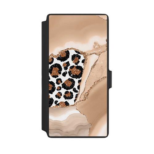 Samsung Galaxy S22 Ultra NIVOflip  Muster und Texturen Hellgold