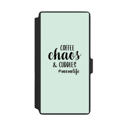 Samsung Galaxy S22 Ultra NIVOflip Coffee Chaos Cuddles Green