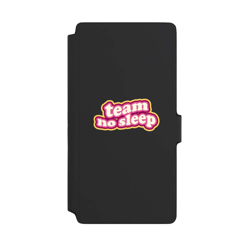 Galaxy S22 Ultra NIVOflip Team No Sleep 70s Transparent