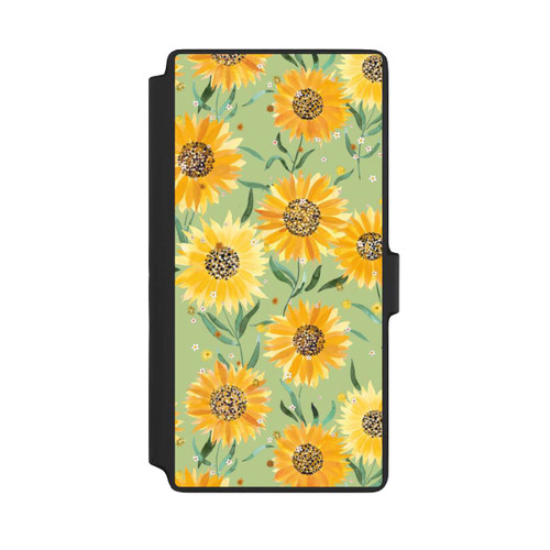 Samsung Galaxy S22 Ultra NIVOflip Sunflowers Green