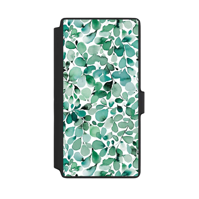Galaxy S22 Ultra NIVOflip Feuilles feuillues à motif aquarelle