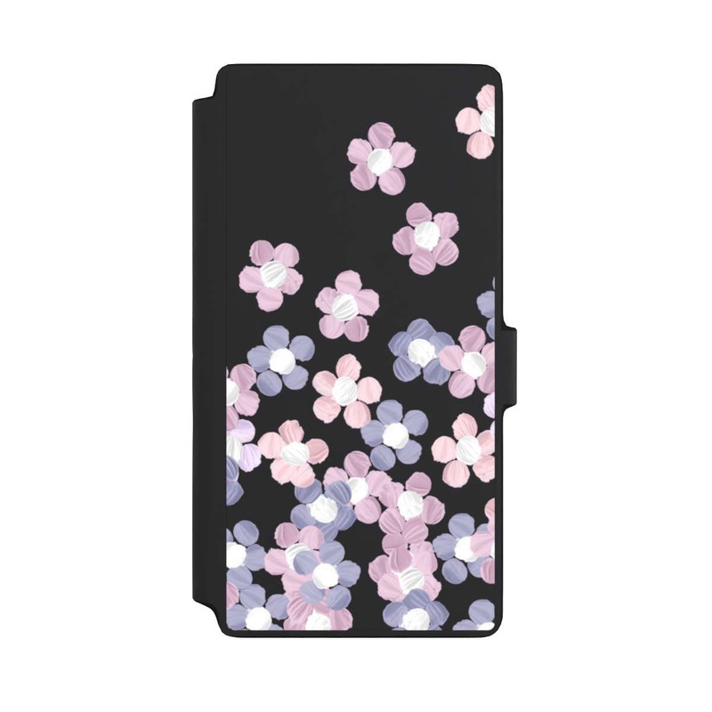 Galaxy S22 Ultra NIVOflip Fleurs simples transparentes