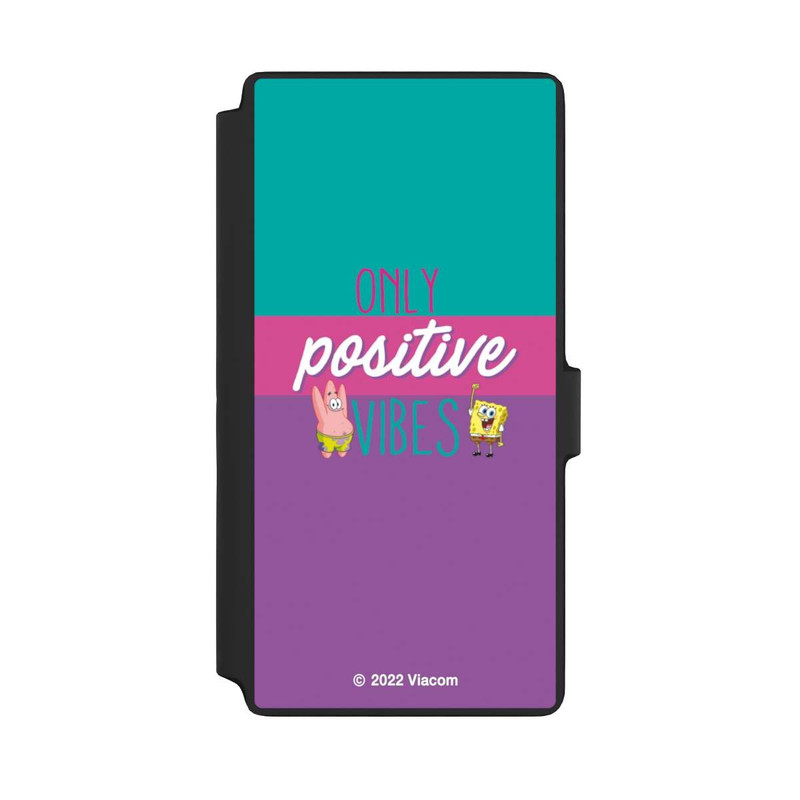 Galaxy S22 Ultra NIVOflip  Spongebob - Only Positive Vibes