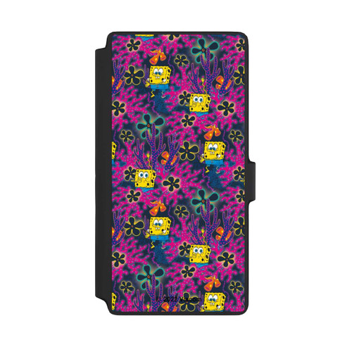 Samsung Galaxy S22 Ultra NIVOflip Spongebob - Coral Muster