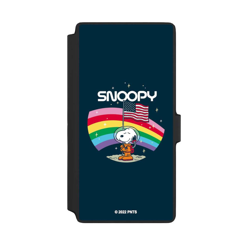 Galaxy S22 Ultra NIVOflip Snoopy Weltraumreisender Regenbogen