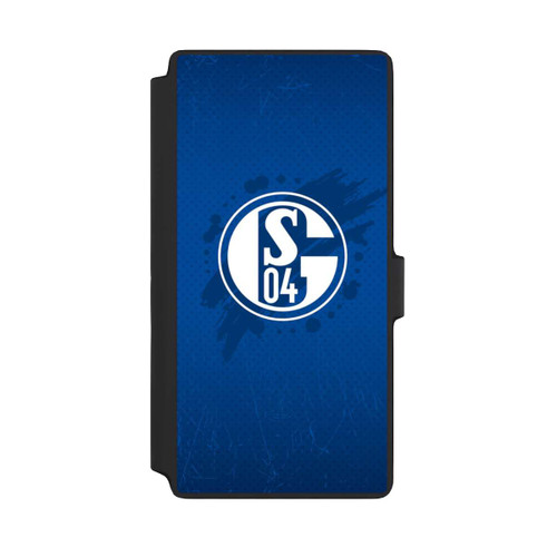 Samsung Galaxy S22 Ultra NIVOflip Schalke 04 Farbe Fleck Blau