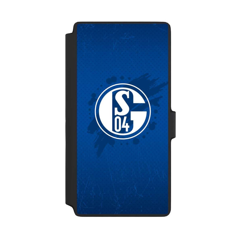Galaxy S22 Ultra NIVOflip Schalke 04 Farbe Fleck Blau