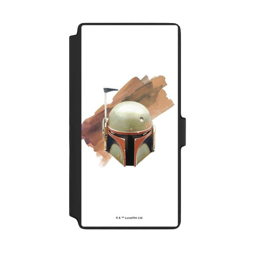 Samsung Galaxy S22 Ultra NIVOflip Casque Boba Fett Blanc