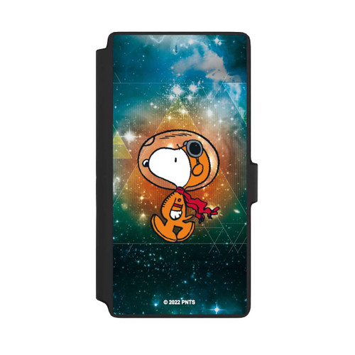 Samsung Galaxy S22 Ultra NIVOflip Snoopy Weltraumreisender Grün