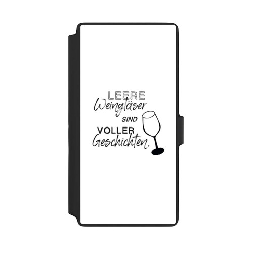 Samsung Galaxy S22 Ultra NIVOflip Leere Weingläser