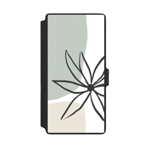 Samsung Galaxy S22 Ultra NIVOflip Blume Minze und Sahne