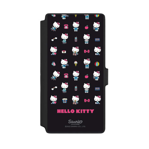 Samsung Galaxy S22 Ultra NIVOflip Hello Kitty 90s Schwarz