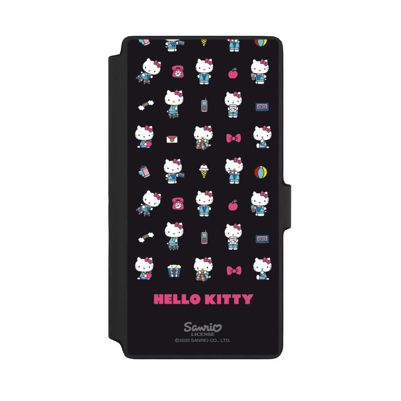 Galaxy S22 Ultra NIVOflip Hello Kitty 90s Schwarz