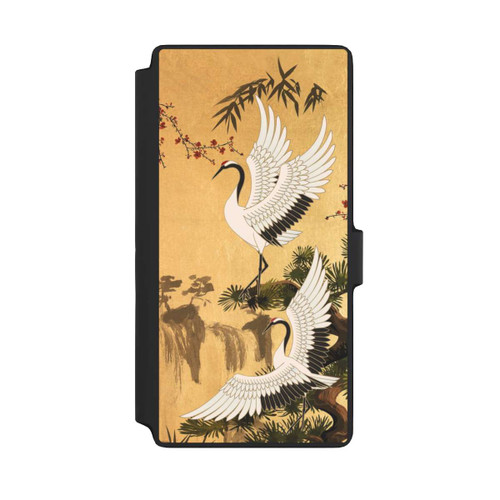 Samsung Galaxy S22 Ultra NIVOflip Cranes Gold Japan 2