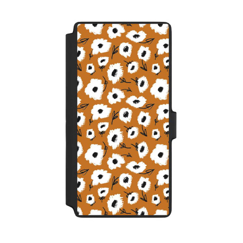 Samsung Galaxy S22 Ultra NIVOflip Pattern Fleurs Ocres