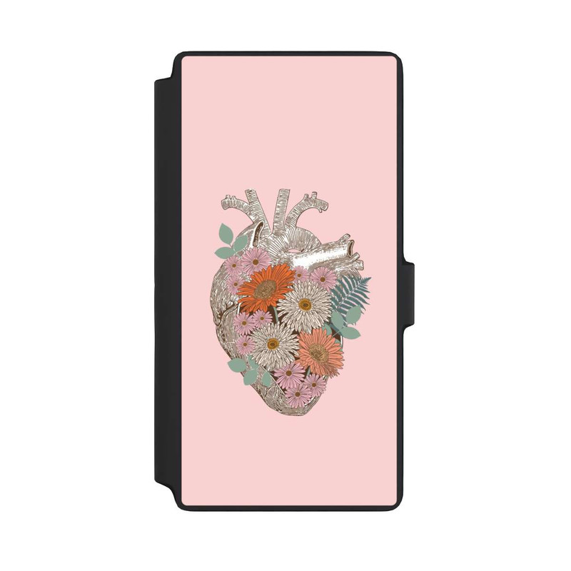 Galaxy S22 Ultra NIVOflip Florales Vintage-Herz