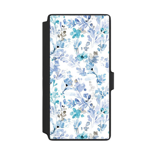 Samsung Galaxy S22 Ultra NIVOflip Frühlingsunkraut blau