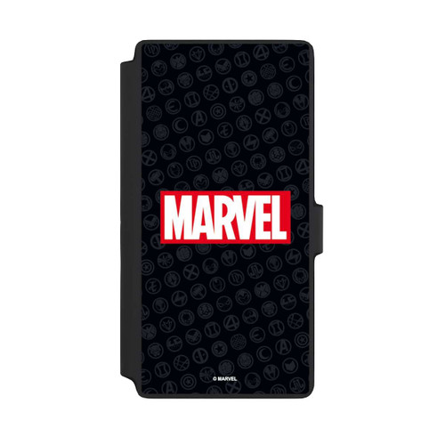 Samsung Galaxy S22 Ultra NIVOflip Marvel Logo Black Red 
