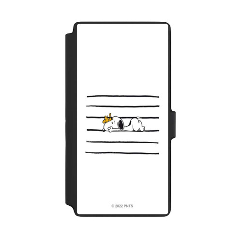 Samsung Galaxy S22 Ultra NIVOflip Snoopy Woodstock Streifen