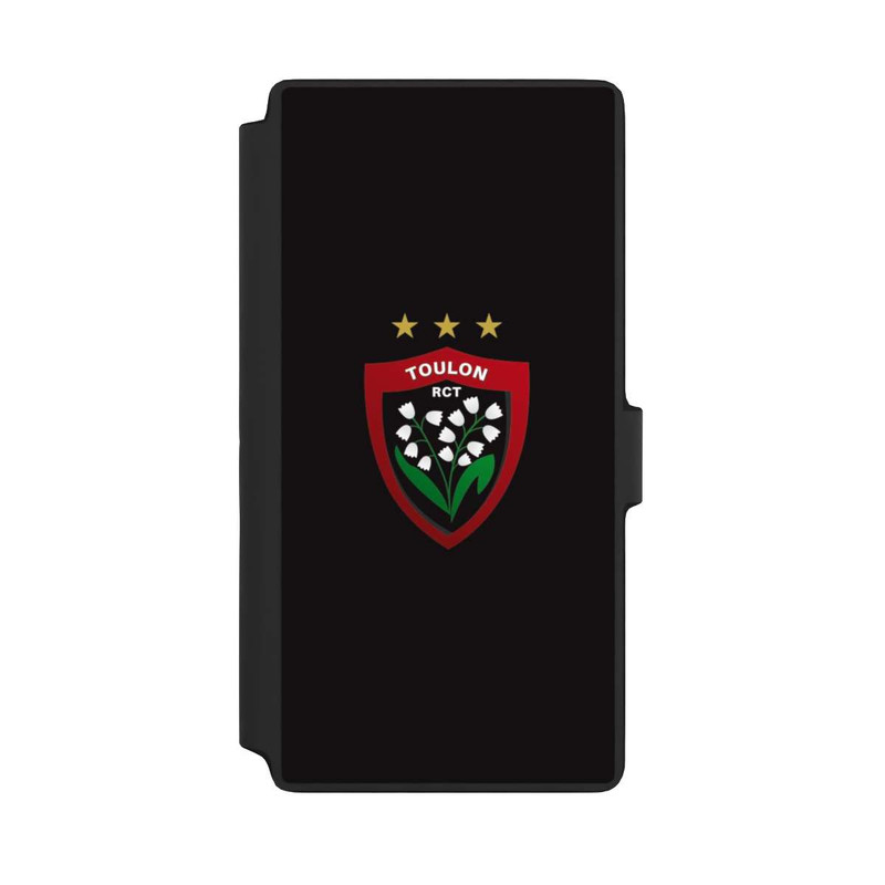 Galaxy S22 Ultra NIVOflip RC Toulonnais Logo Schwarz