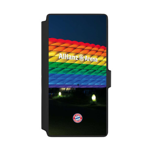 Samsung Galaxy S22 Ultra NIVOflip Allianz Arena Arc-en-ciel