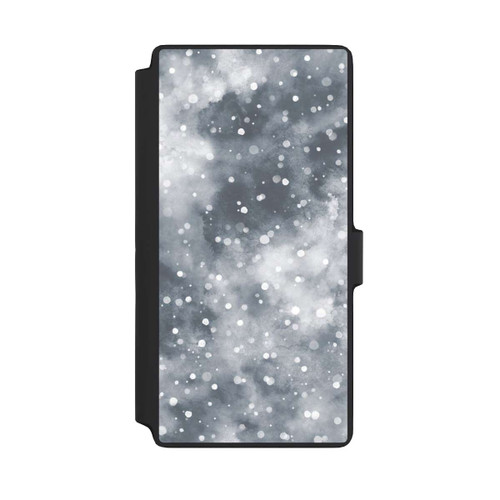 Samsung Galaxy S22 Ultra NIVOflip Abstrakter Winterschneehimmel