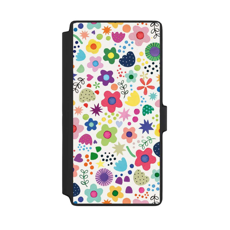 Galaxy S22 Ultra NIVOflip Psychedelic Flowers Colorful