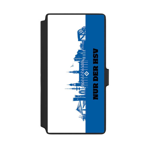 Samsung Galaxy S22 Ultra NIVOflip HSV Skyline Blau Weiß