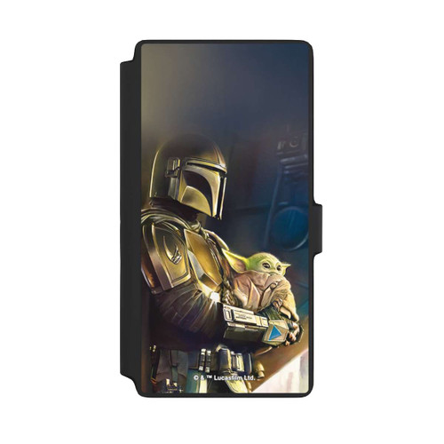 Samsung Galaxy S22 Ultra NIVOflip Mandalorianer und Grogu im Schiff