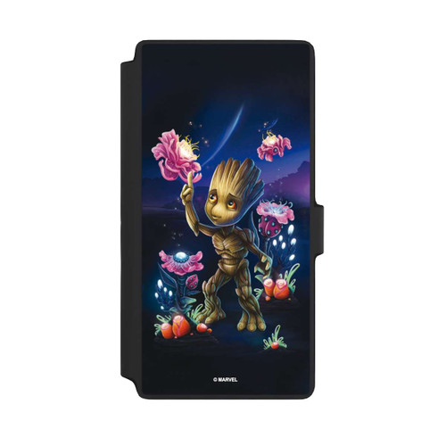 Samsung Galaxy S22 Ultra NIVOflip Baby Groot Blumen