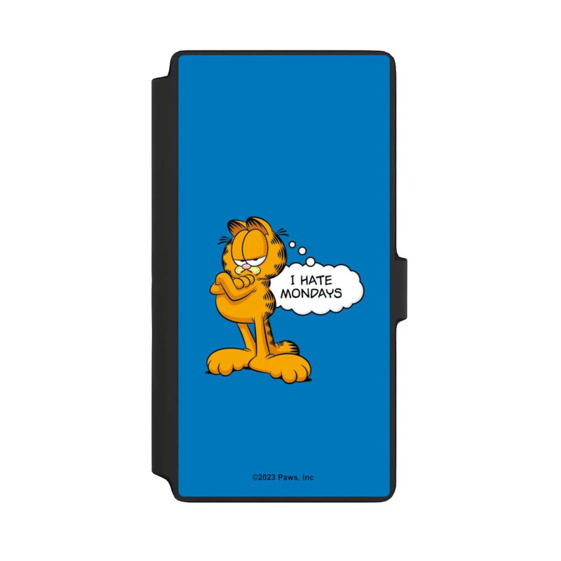 Galaxy S22 Ultra NIVOflip Garfield I Hate Mondays Blau