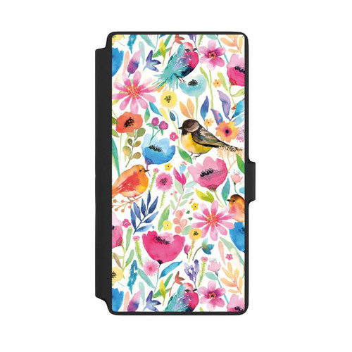 Samsung Galaxy S22 Ultra NIVOflip Wunderliche Vögel und Blumen