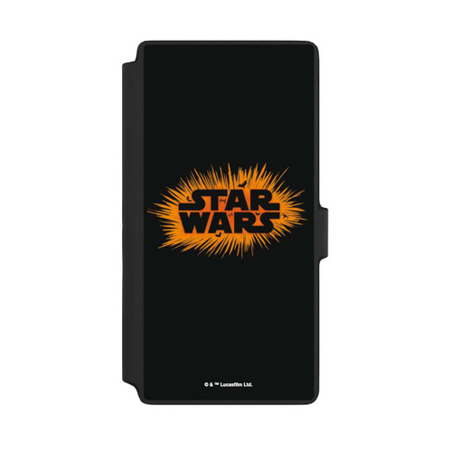 Samsung Galaxy S22 Ultra NIVOflip Star Wars Logo Orange Halloween Explosion