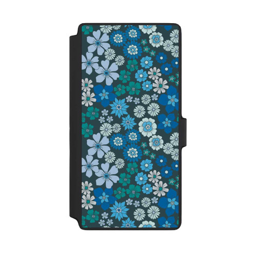 Samsung Galaxy S22 Ultra NIVOflip Blaue Blumen DeinDesign