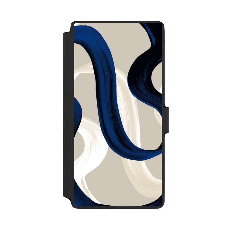 Galaxy S22 Ultra NIVOflip Abstrakte Pinselstriche 80