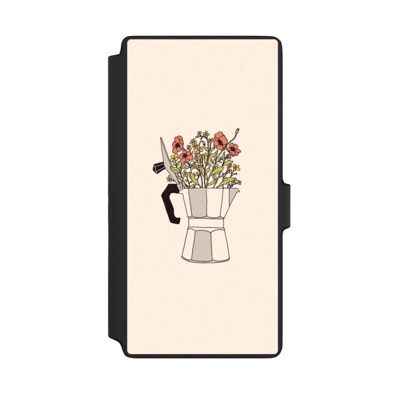Galaxy S22 Ultra NIVOflip Fleurs Moka