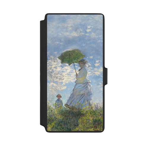 Samsung Galaxy S22 Ultra NIVOflip Frau mit Sonnenschirm - Monet