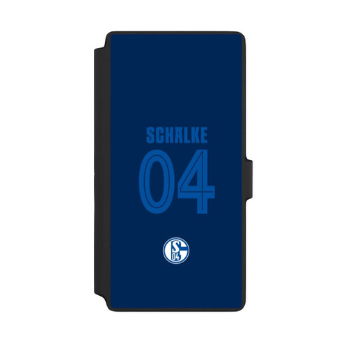 Samsung Galaxy S22 Ultra NIVOflip Schalke 04 Dunkelblau